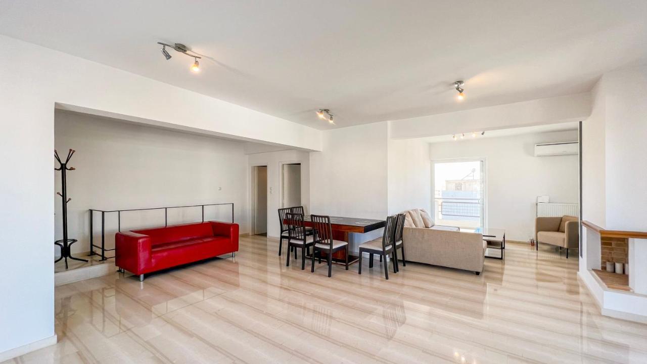 Panoramic Cityscape Maisonette In Agios Dimitrios Athena Bagian luar foto